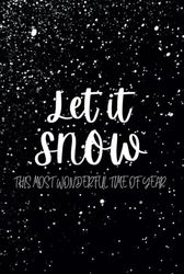 Let It Snow Lined Journal