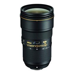 Nikon Obiettivo Nikkor AF-S 24-70 mm, F/2.8E ED VR, Nero [Versione EU]