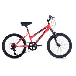 Huffy Stone Mountain Girls Mountain Bike Rosa 50 cm hjul Hardtail främre fjädring 6 hastigheter 6–9 år