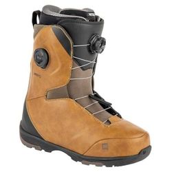Nitro Heren Club BOA Dual All Mountain Freeride Freestyle Snelvetersysteem Boot Snowboardboot, bruin, MP 27,5 // EU 42 // US 9,5