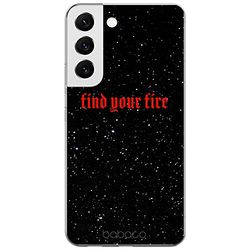 ERT GROUP mobiel telefoonhoesje voor Samsung S22 origineel en officieel erkend Babaco patroon Find your fire 002 optimaal aangepast aan de vorm van de mobiele telefoon, hoesje is gemaakt van TPU