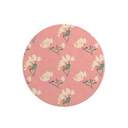 Questo Casa, Round Digital Printed Mouse Pad, Non-Slip Base, for Office and Home, Diameter:22cm