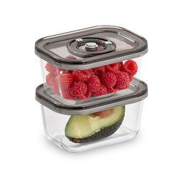 Caso 01175 Glass Vacuum Freshness Container