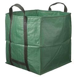 Nature bolsa de basura de jardín terraza cuadrada Bolsa multiusos 252 L verde 6072405