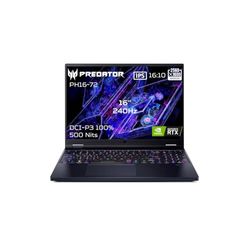 ACER Przenośny Predator Helios 18 PH18-72-97M0 Intel Core i9-14900HX 64GB DDRS5 2ToSSD NVIDIA GeForce RTX4090 18'' WQXGA Miniled 250Hz (Mate) Bez OS