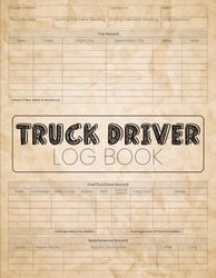 Truck Driver Log Book: Record All Trip Details with Precision