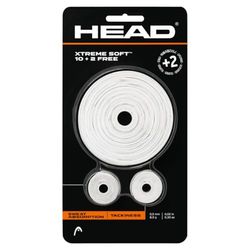 Head - Xtremesoft 10+2 Acessório de ténis, branco, tamanho único (285036-WH)