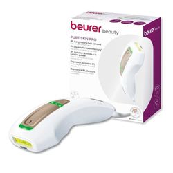 Beurer IPL Pure Skin Pro Epilateur à la Lumière Pulsée Longue Durée , Epilateur compact IPL , Testé Cliniquement , Cartouche de 200 000 Impulsions Lumineuses , Mode Auto-Flash