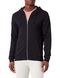 Teddy Smith G-Narky Hoody dragkedja tröja, svart, M herr