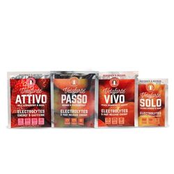 Veloforte Natural Mixed Electrolyte Powder Pack with Fast Release Energy & Natural Electrolytes for Hydration & Performance (9 pack)