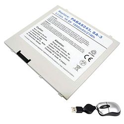 amsahr PABAS243-05 Replacement Battery for PANASONIC PABAS243, AT100-001, 10 Thrive, AT100-100, AT105-T1032, AT300 - Includes Mini Optical Mouse ()