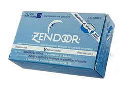 Zendoor® 30 Comprimidos Bicapa - Ayuda a la calma y reducir el tiempo de conciliar el sueño gracias a la Melatonina y la Melisa