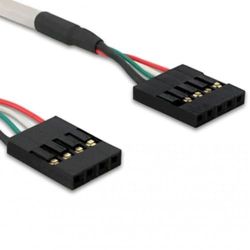 Delock cable USB Pinheader 4pin/5pin Buchse-female