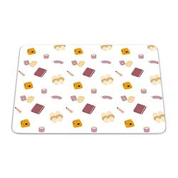 Bonamaison, Rectangle Pop Art Digital Printed Mouse Pad, Non-Slip Base, for Office and Home, Size: 22 x 18 cm