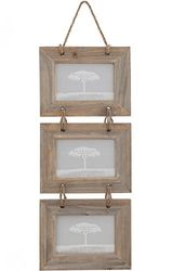 Jones Home & Gift Photo Frame, Wood, Brown, 59x22x1 cm