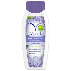 Vionell Lozione intima da donna Scentsitive Scents, Daily Feminine, per pelli sensibili, con aloe vera, freschezza per tutto il giorno, ipoallergenico, profumo di fiori lilla, 250 ml