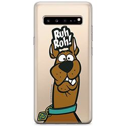 ERT GROUP Custodia per Samsung S10 5G originale e ufficiale Scooby DOO 007 con licenza Scooby DOO 007, perfettamente adattata alla forma del telefono cellulare, parzialmente trasparente