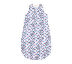 Petit Bateau Sovsäck för flickor, Vit/flerfärgad, 0-6 mesi