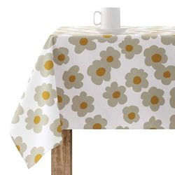 BELUM | Resinated Stain Resistant Rubber Tablecloth 100x140cm | Resinated Rectangular Table Rubber Tablecloth | Oilcloth Resin Tablecloth in Various Sizes | Kitchen Table Tablecloth