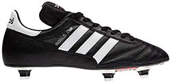 Adidas - World Cup visse Cuir - Chaussures Football vissées - Noir - Taille 39.5