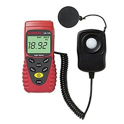 LM-120 Digital Lux Meter automatic/manual range selection, datahold