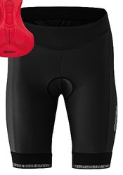 Gonso Sitivo W, Cuissard court pour femme, Avec peau de chamois Sitivo Confort, Haute élasticité et élastique en silicone antidérapant, Coupe ajustée, Noir, 46