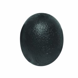 CanDo Hand exerciser - finger strengthener CanDo® exercise ball / stress relief ball - oval, black (very strong)