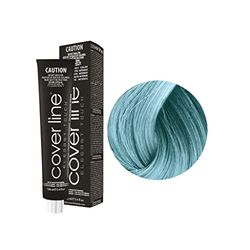 COVER LINE Intense Blue Pastel 100 ml, zwart, standaard