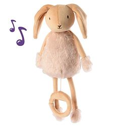 Les doux Bidous Peluche Carillon di San Valentino il Coniglio