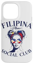 Filipina Flag Souvenirs Social Club Woman Mom Philippines Case for iPhone 14 Pro Max