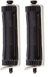 Fripac-Medis FPS1K Permanent Perm Rods, Black, Diameter 17 mm, Short, Bag of 12 (Pack of 2)