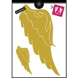 The Glam Tattoo Company Tatouage métallique temporaire Communication Graphique 20151T2WINGG