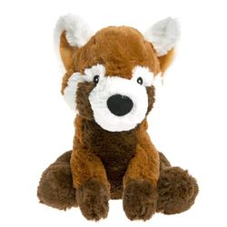 Pelucho - Red Panda Hot Water Bottle - Made in France - Lavender and Wheat - Warmth - Well-Being - Softness - Dry Hot Water Bottle - Baby Hot Water Bottle - Microwave Hot Water Bottle