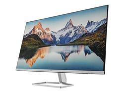 HP M32f Monitor, Display 31.5" Antiriflesso VA FHD Micro-Edge, Risoluzione 1920 x 1080p, AMD FreeSync, Tempo Risposta 7ms Overdrive, Comandi su Schermo, HDMI, VGA, Argento