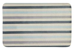 Premier Housewares - Alfombrilla de baño (poliéster, 80 x 50 x 1 cm), diseño de Rayas