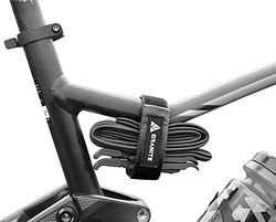 Granite Rockband MTB Ram Bärrem för Innerdäck och Cykelverktyg, Cykelförvaringslösning för att Fästa Extra Utrustning på Din Mountainbike, BMX-cykel, Landsvägscykel och Gruscykel (Svart)
