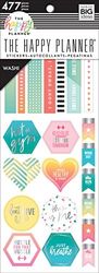 Maak 365 Planner Washi Tape Fitness Stickers