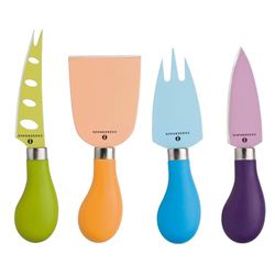 Zassenhaus 71139 - Set di coltelli da formaggio Easy Cut