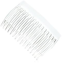 Caravan 0.5 oz Cellulid Aceteae in Crystal Pair Side Comb