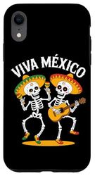 Viva Mexico Day of the Dead Sombrero Mariachi Case for iPhone XR