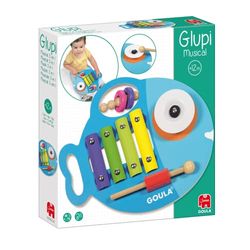 Diset- Glupi Musicale 3 in 1, Multicolore, Medium, 53143