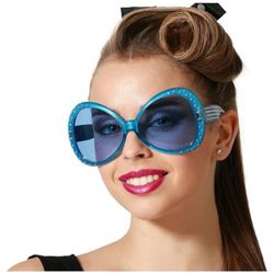 BigBuy Carnival Gafas Azul Accesorios para Disfraz