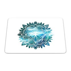 Bonamaison, Tapis de Souris Rectangle Imprimé Numériquement, Fond Antidérapant, pour Bureau et Maison, Taille: 22x18cm