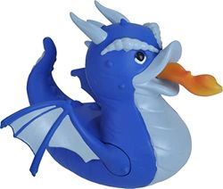 Wild Republic- Rubber Duck Blue Dragon, Color Azul, Small (22845)