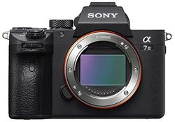 Sony Alpha 7M3 E-Mount volledig formaat digitale camera ILCE-7M3 (24,2 megapixel, 7,6 cm (3 inch) touchscreen, Exmor R CMOS full-size sensor, XGA OLED-zoeker, 2 kaartsleuven, alleen behuizing) zwart