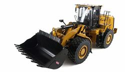 Amewi 22542 - Pale idrauliche G921H, interamente in metallo, 4WD, 1:16, 2, 4 GHz RTR, giallo, scala 1:16