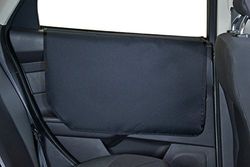 Bushwhacker Protector de Puerta de vehículo para Perros – Par de Protectores de arañazos para Puerta de Coche de 27 x 17 Pulgadas – Protector Trasero de camión K9 y Cubierta de Panel Lateral para