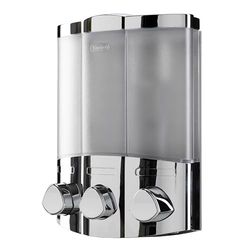 Croydex Distributeur de savon Euro Trio Chrome