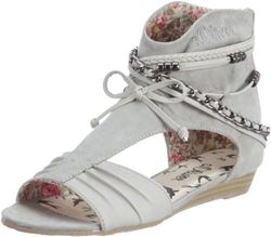 s.Oliver Casual, Meisjes Sandalen, Witte Weiss Carrara 120, 40 EU