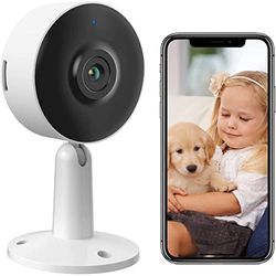 ARENTI Moniteur Intelligent pour bébé avec Application Mobile, 1080p FHD, Moniteur vidéo bébé IN1, détection sonore et Mouvement, Audio 2 Voies, Vision Nocturne, caméra de sécurité intérieure, Works